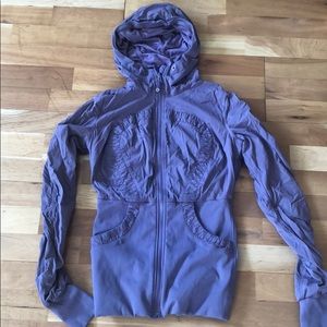 LuluLemon lined zip up jacket size 6